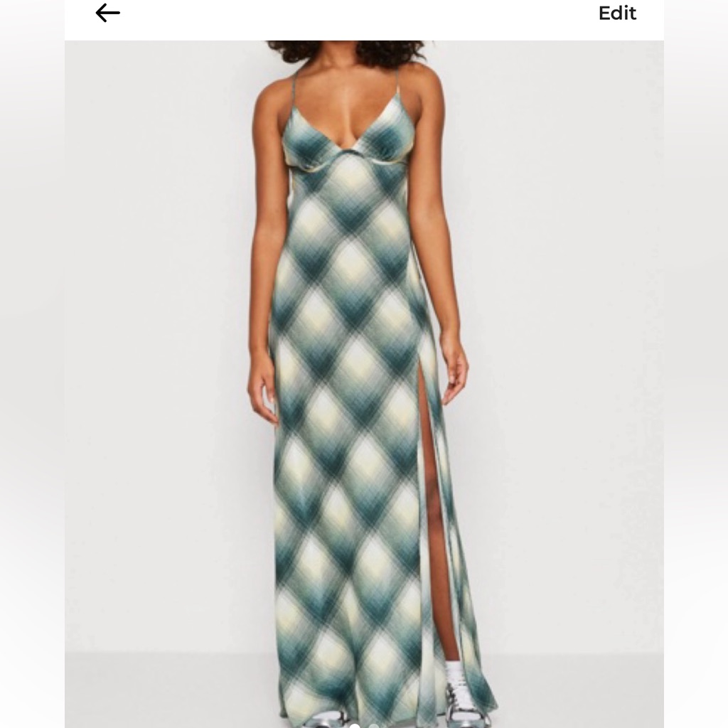 Eddie Split Maxi Dress Bec & Bridge Size 6